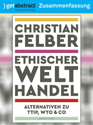 cover image of Ethischer Welthandel (Zusammenfassung)